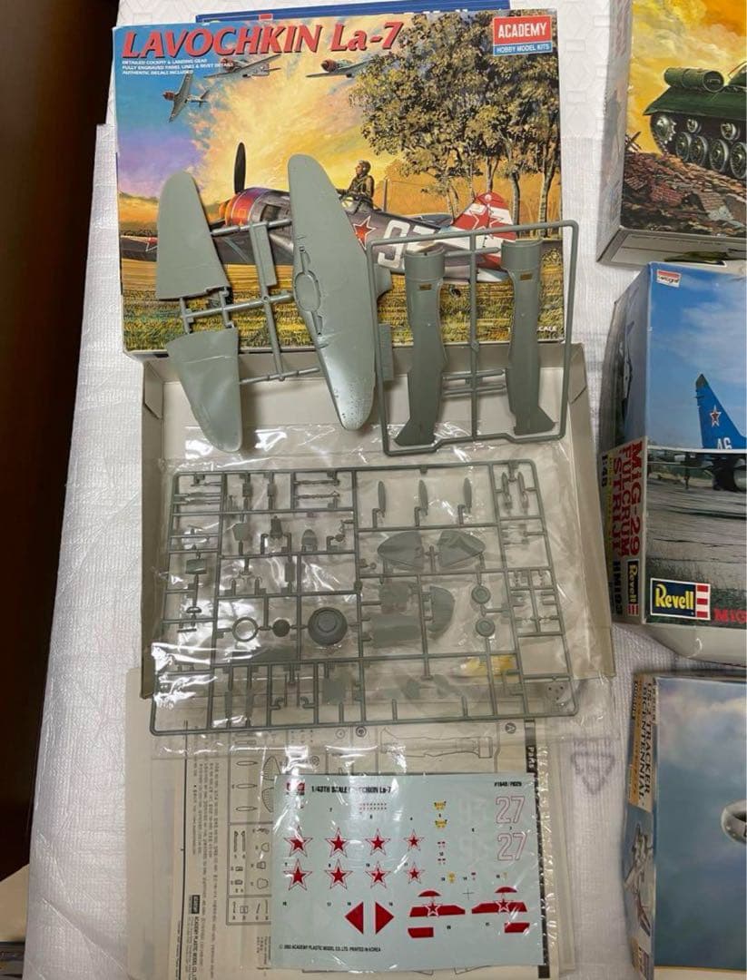 戦闘機 / 戦車 プラモデル 6個