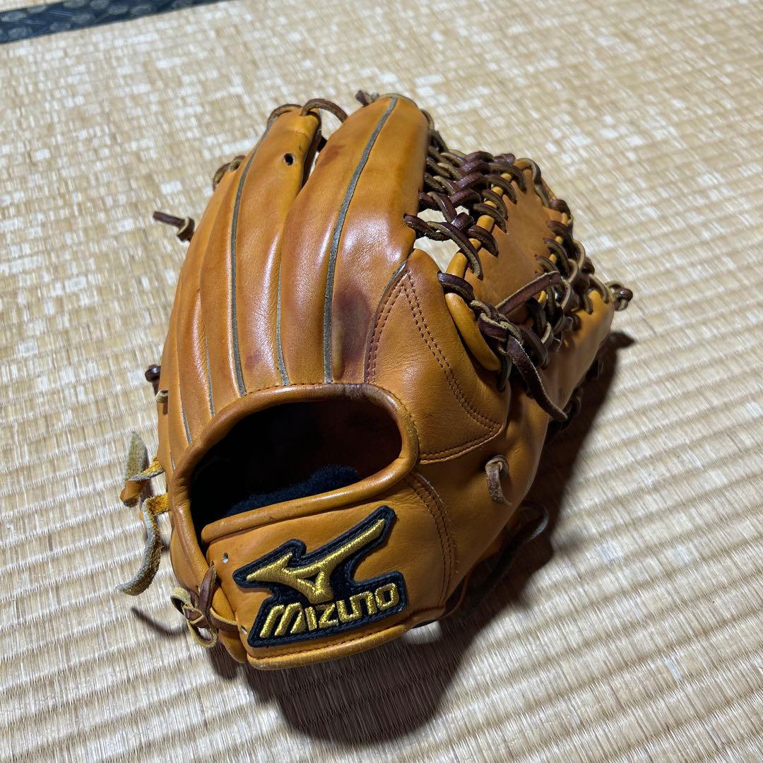 ミズノプロ　イチローモデル　ソフトボール外野用　指カバー　袋付き