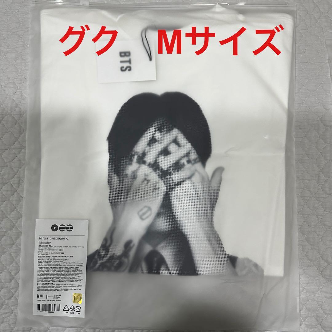 BTS ポップアップ　アリラン　Tシャツ　ジョングク　Mサイズ