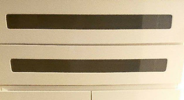 ホワイト木製チェスト 引き出し ドロワー