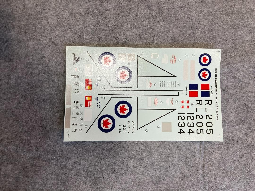 航空機・ヘリコプター HOBBY CRAFT 1/48 CF-105 Arrow