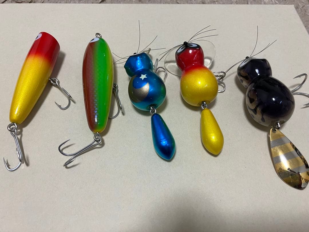 ズイール　ZEALルアー5個セット　早い物勝ち！最終値下げ