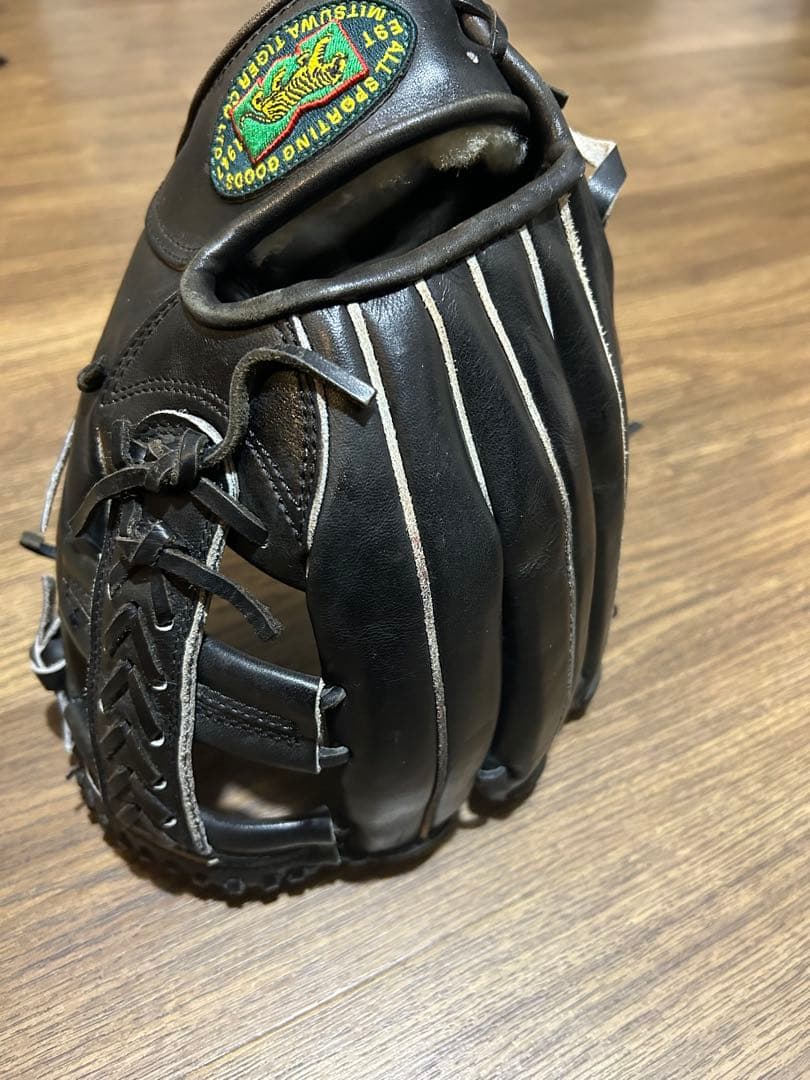 MITSUWA TIGERS 軟式野球グローブ 黒