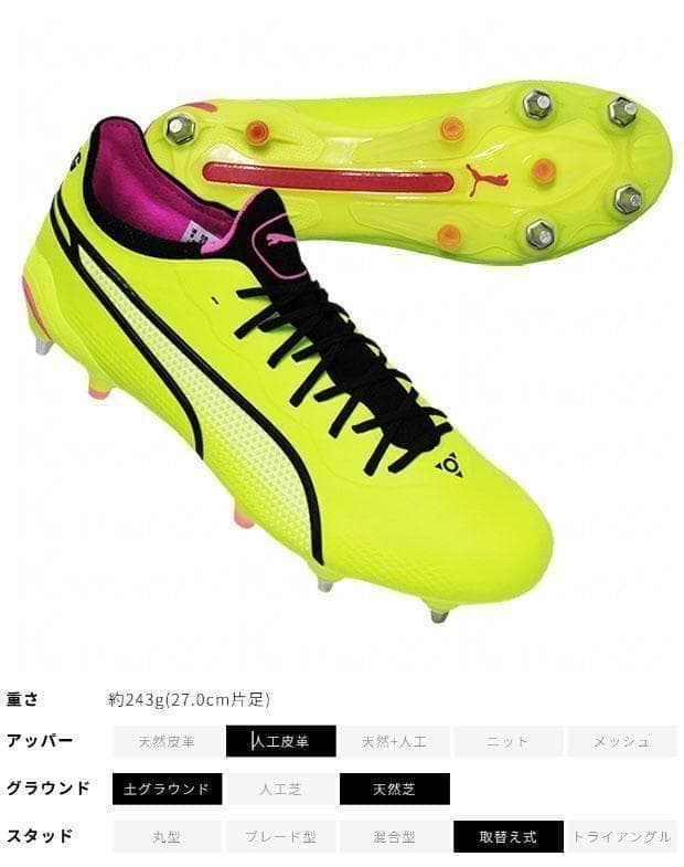 元セレッソ 西尾隆矢選手 直筆サイン＆ネーム入り PUMA KING スパイク