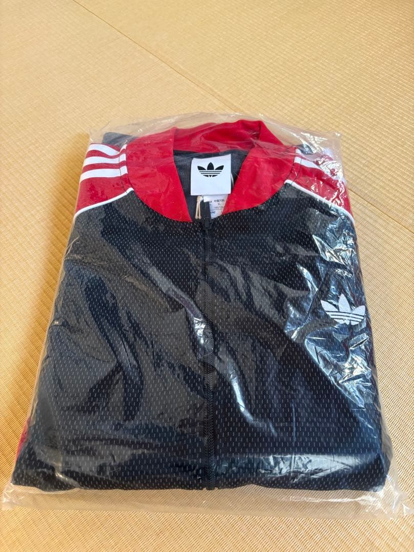 2XL藤井風着用 adidas ルーズ メッシュ トラックトップ新品、未使用