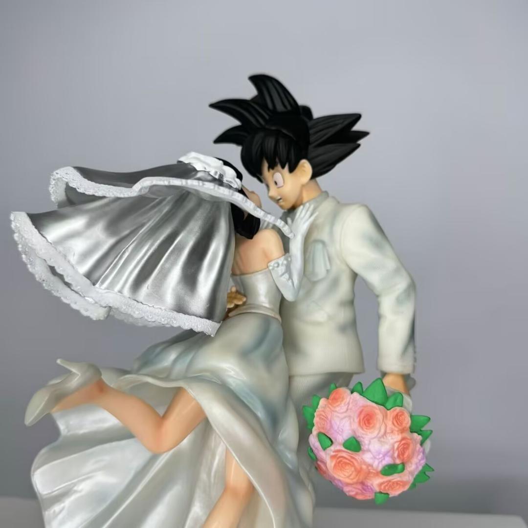 ドラゴンボール　孫悟空　チチ　結婚Ver.　フィギュア　塗装完成品