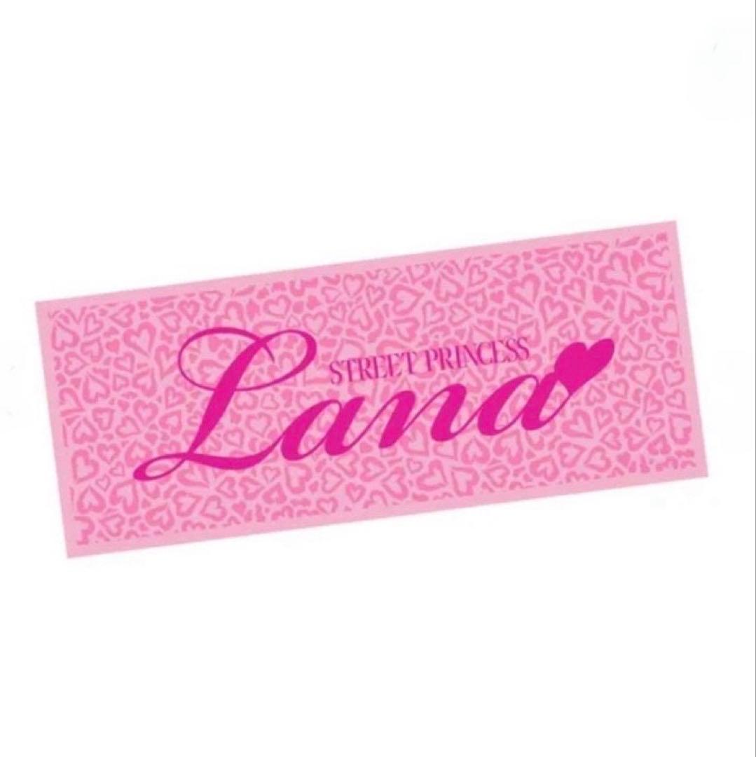 【新品未開封】LANA ライブ限定タオル ピンクヒョウ柄 ライブグッズギャルかわ