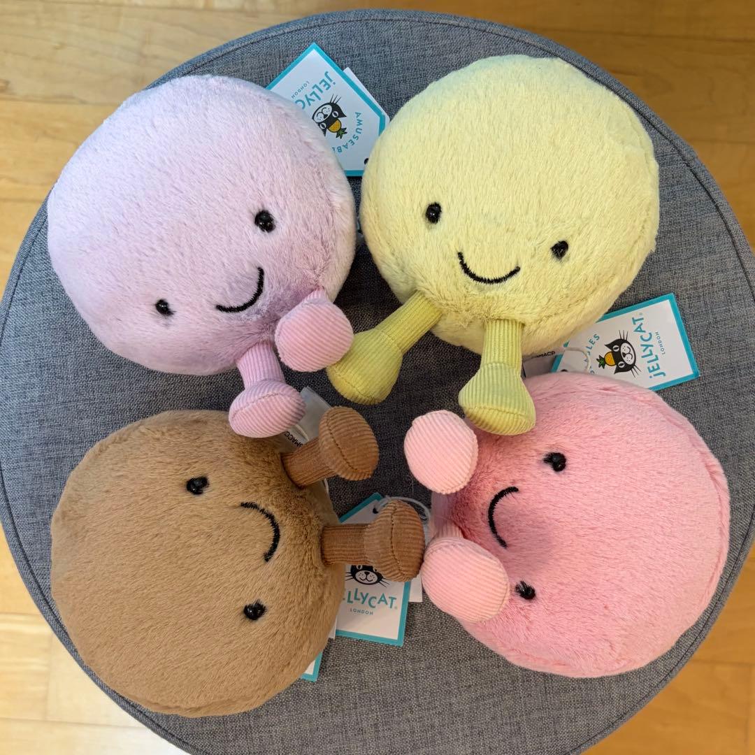 ジェリーキャット(Jelly Cat) マカロン4点セットmacaron