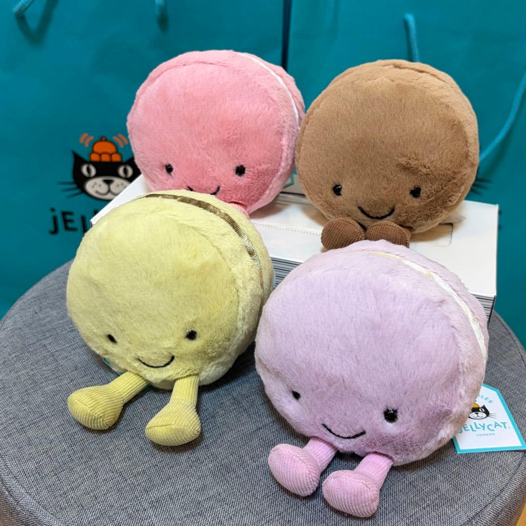 ジェリーキャット(Jelly Cat) マカロン4点セットmacaron