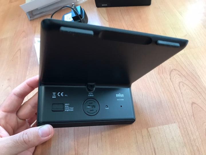 BRAUN BNC016 デジタル アラーム クロック