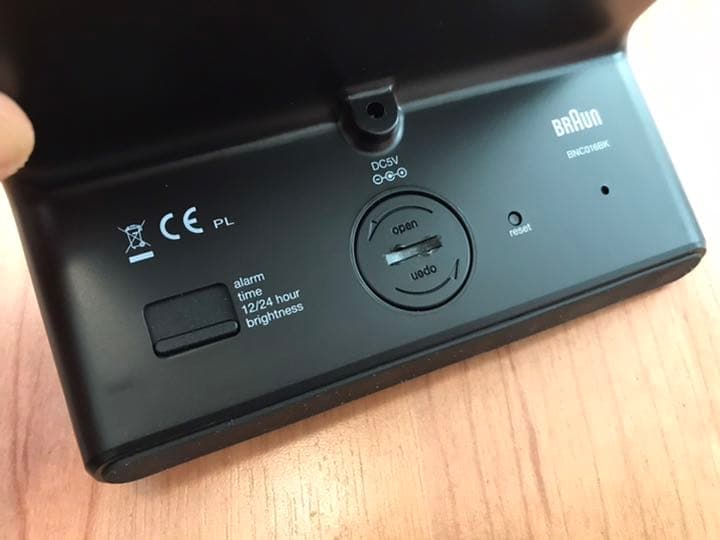 BRAUN BNC016 デジタル アラーム クロック