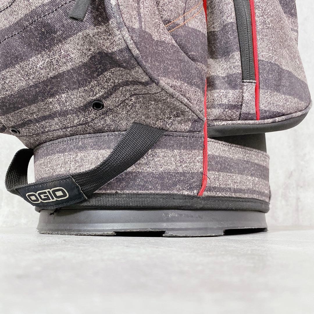 T527 OGIO オジオ ゴルフ キャディバッグ GIZA 10.5型 グレー