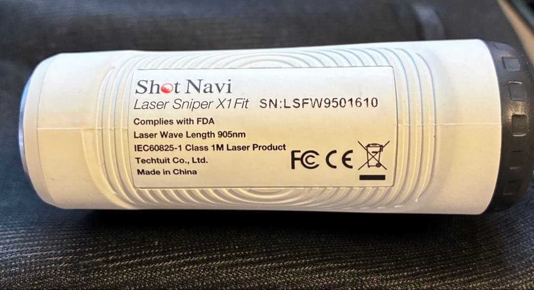 ラウンド用品・アクセサリー ShotNavi Laser Sniper X1 Fit