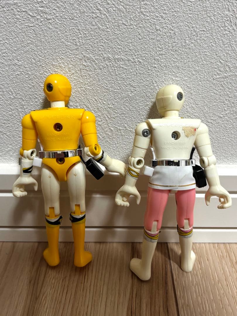 【希少】超合金フィギュア　鳥人戦隊ジェットマン　ホワイトスワン　イエローオール