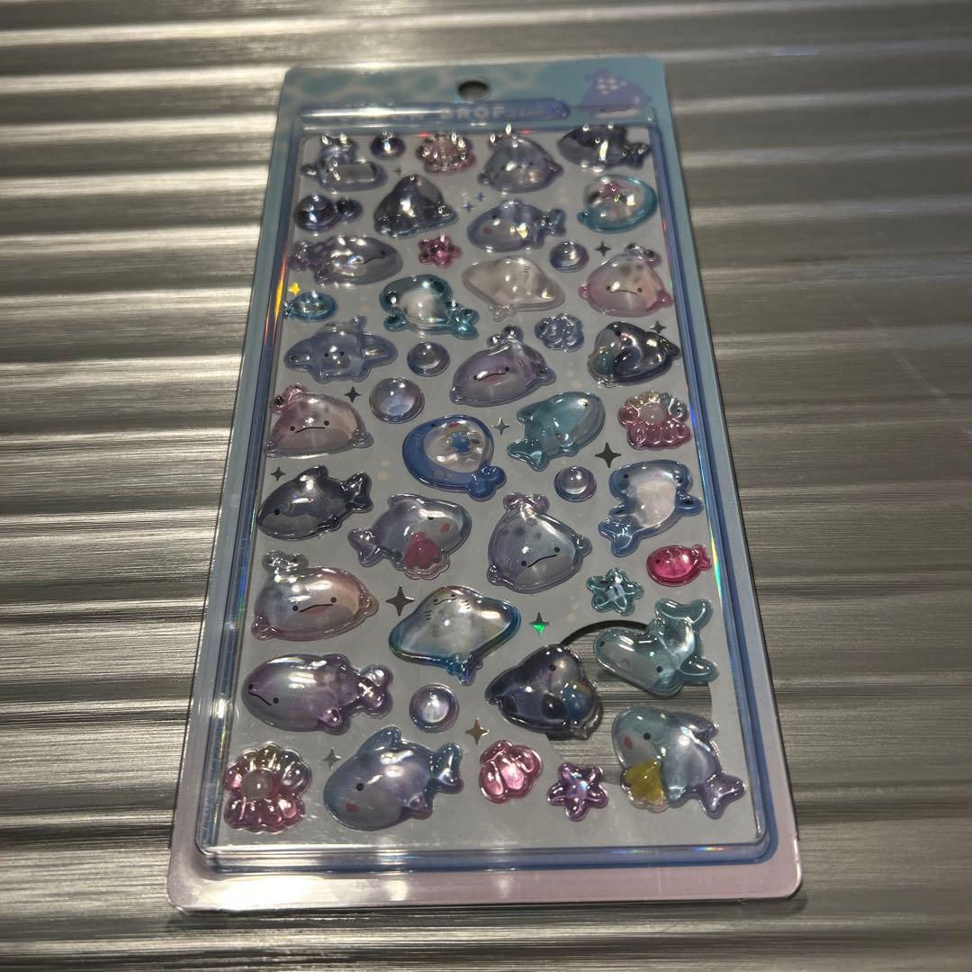 【正規品】ボンボンドロップシール 水族館限定 6種