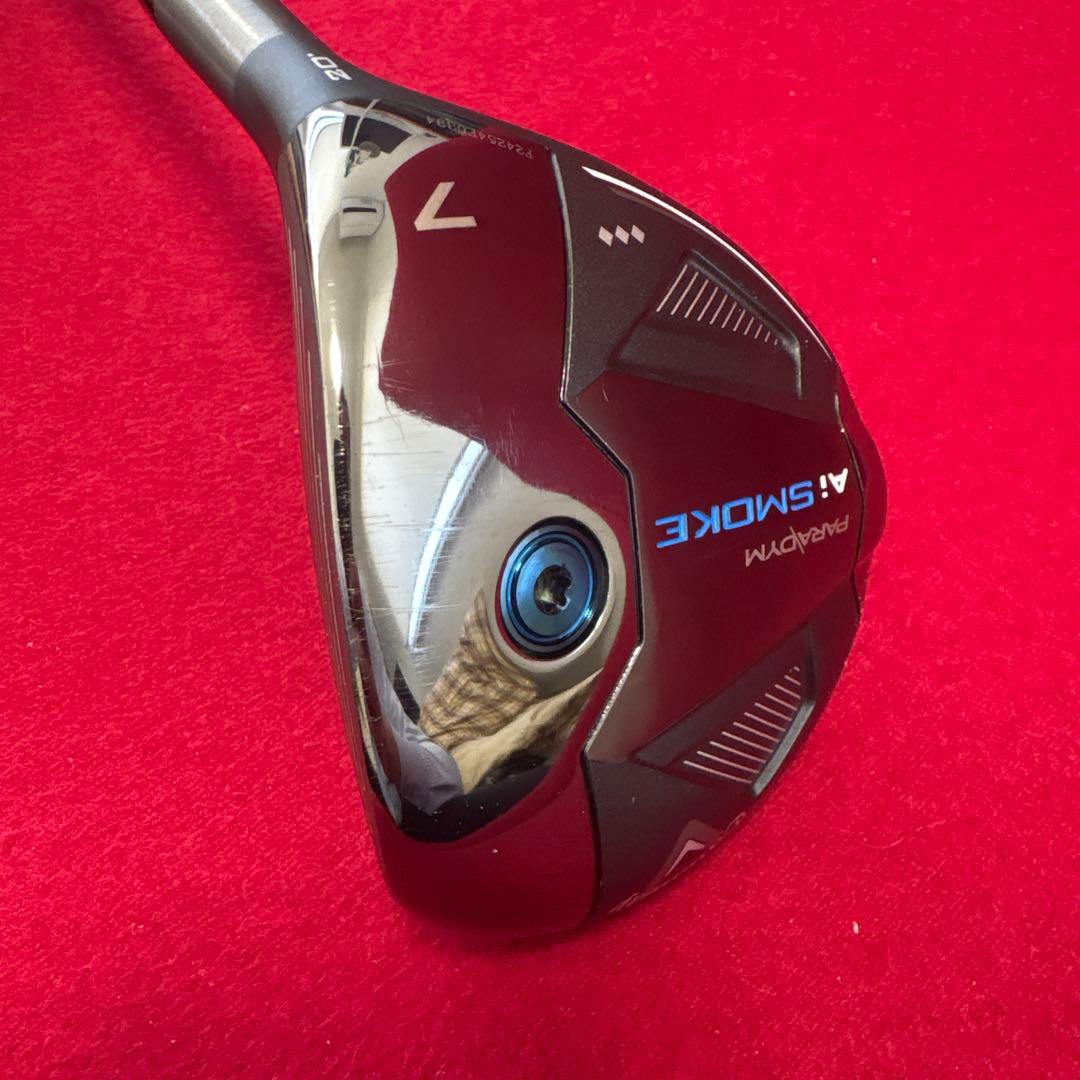 パラダイム　Aiスモーク　トリプルダイヤ 7W ベンタスTRブルー7S ベロコア