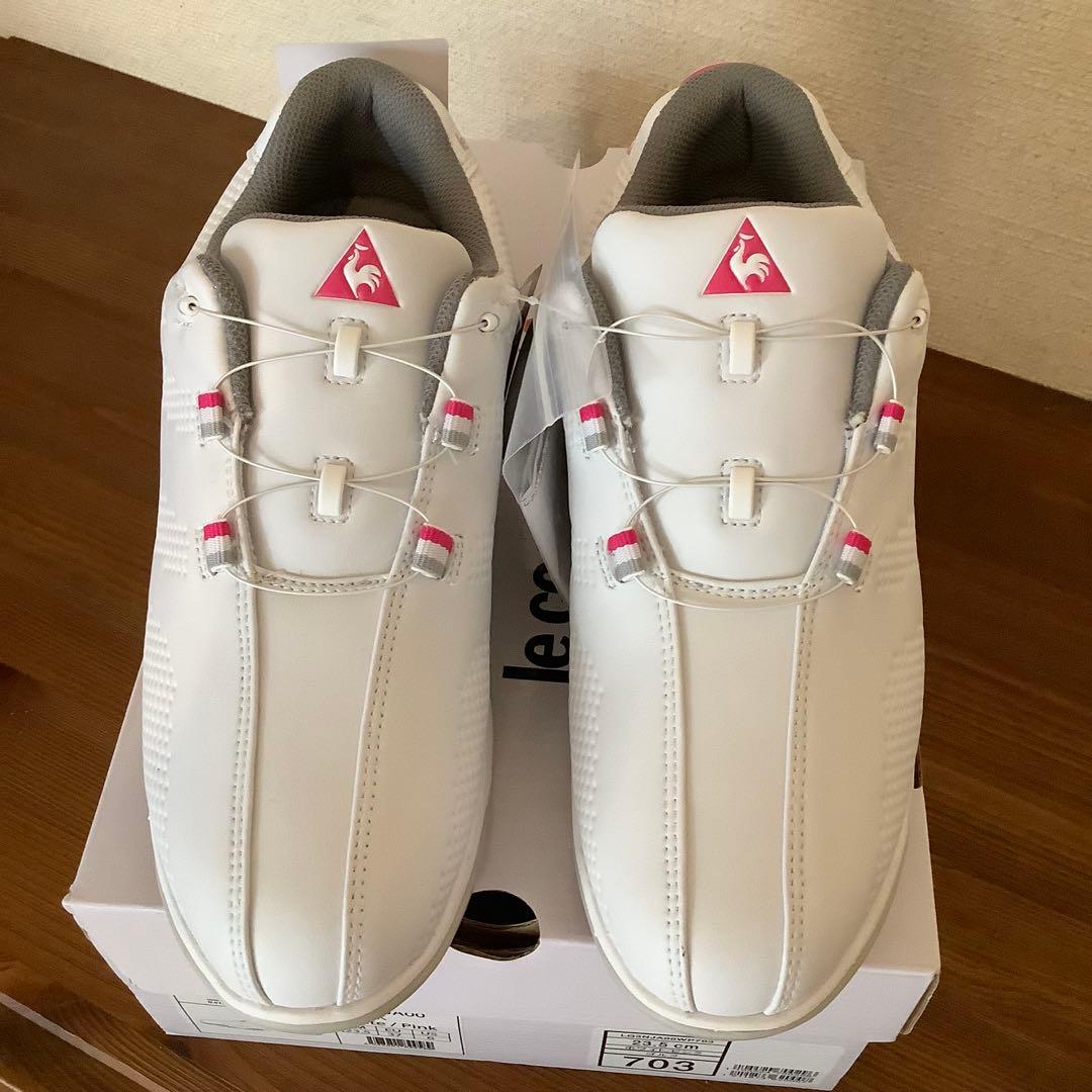 新品未使用　le coq sportif GOLF レディース ゴルフシューズ