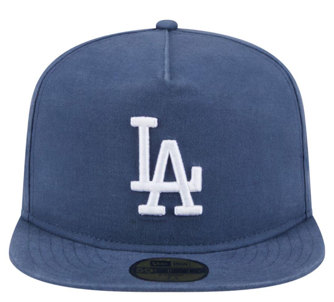 レア！海外限定 ドジャース 59FIFTY キャップ 7 3/8 ピンバッジ付
