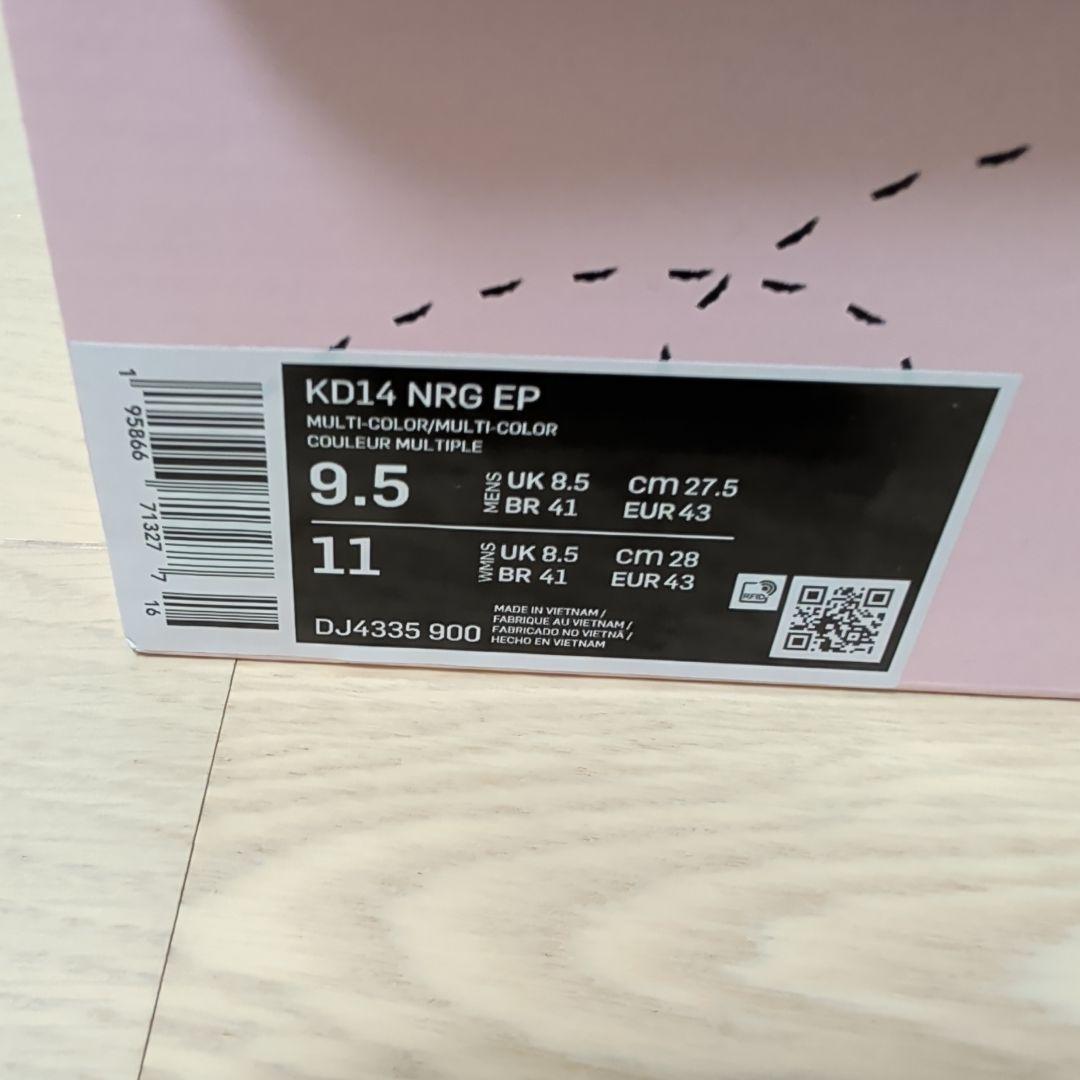 シューズ(男性用) NIKE KD14 NRG EP