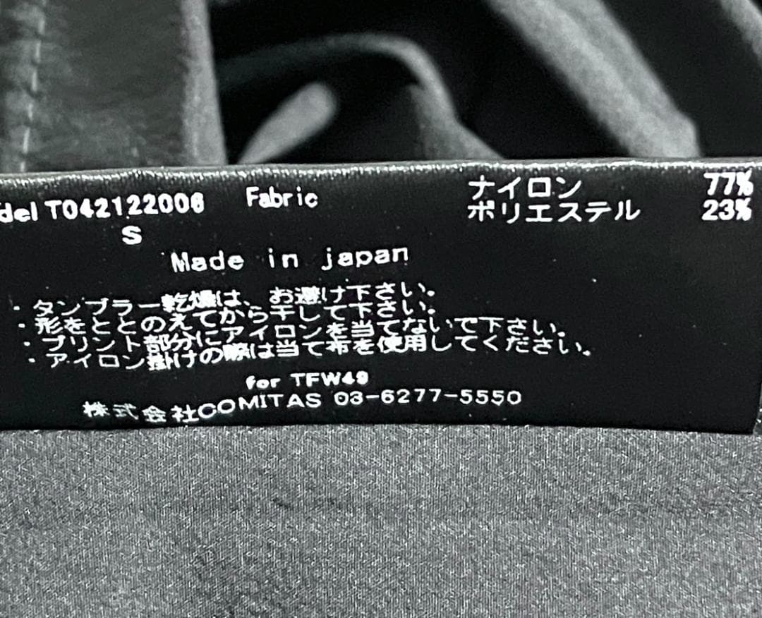 【早い者勝ち✨】K-3B TFW49 半袖 アウター S ブラック系 ジャケット