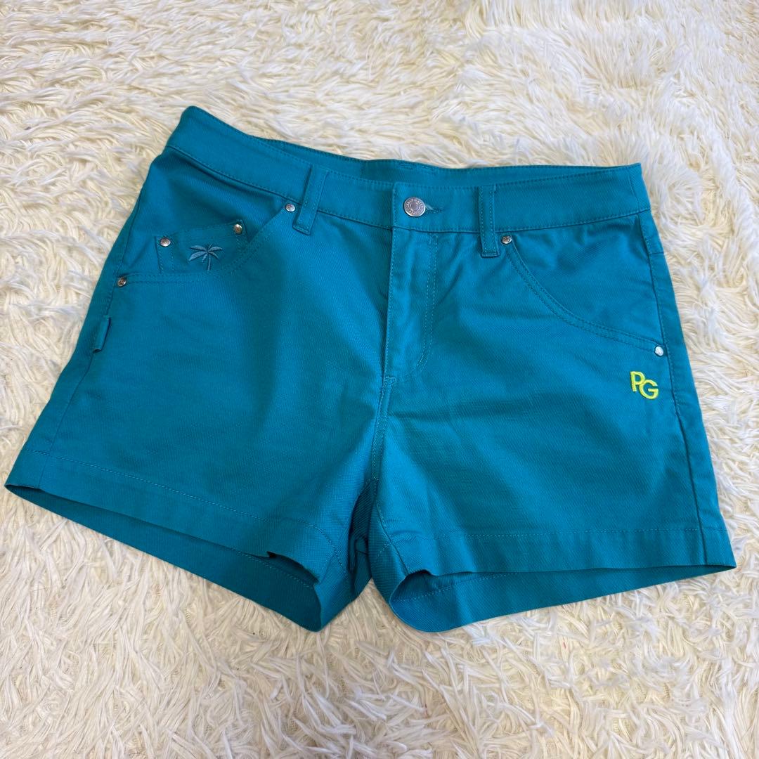 【パーリーゲイツ】美品 セットアップ ポロシャツ ショートパンツ レディース
