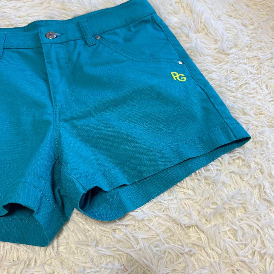 【パーリーゲイツ】美品 セットアップ ポロシャツ ショートパンツ レディース