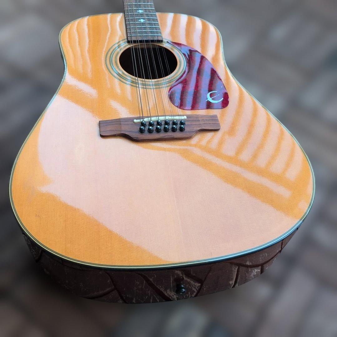 Epiphone 12弦ギター PR−350ビンテージ 状態良し！