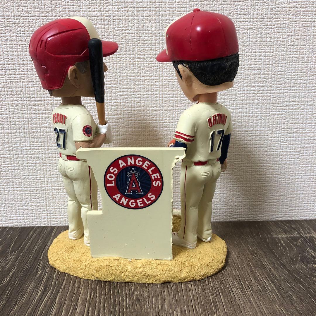 【新品未開封】㊗️MVP・ドジャース決定‼️ 大谷翔平✖️トラウト　ボブルヘッド