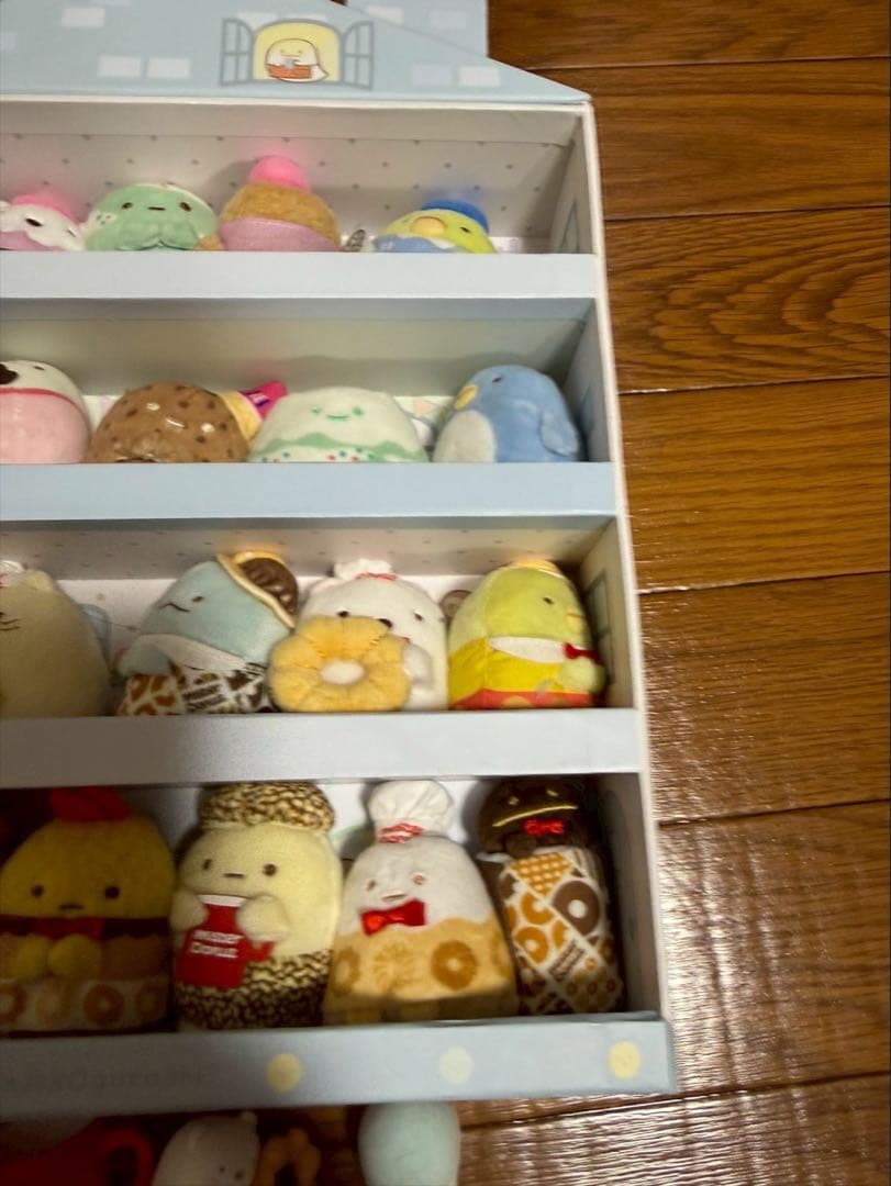 すみっこぐらしてのりぬいぐるみ　コレクション　ミスド31コラボ