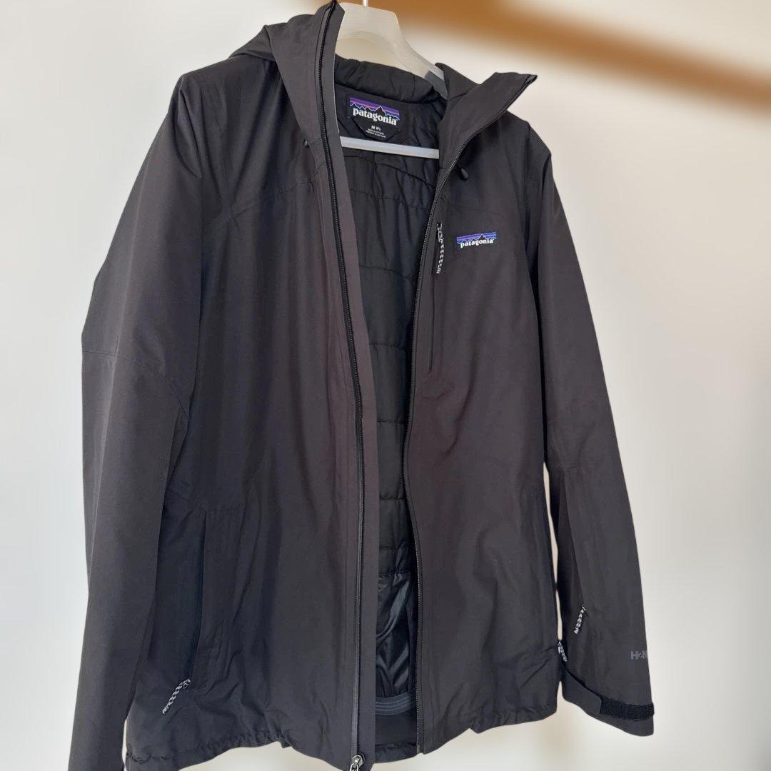 patagonia インサレーテッドジャケット ウイメンズM 中綿入り黒
