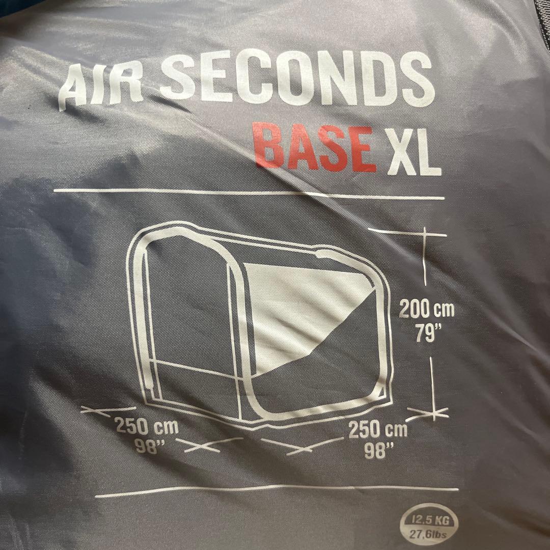 ケシュア AIR SECONDS BASE XL シェルター キャンプ