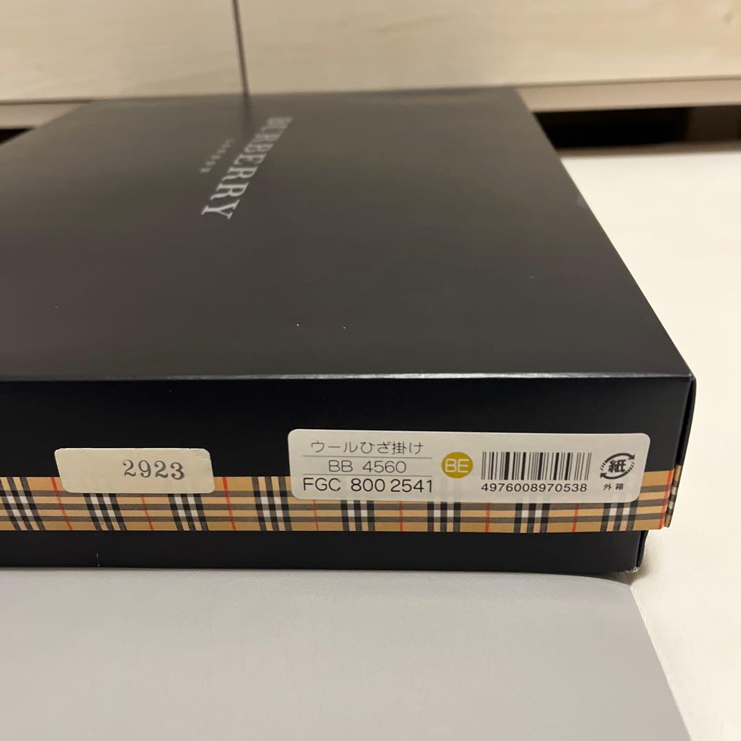 T*e様 【新品・未使用】BURBERRYバーバリー ラムウール混 ひざ掛け ブ