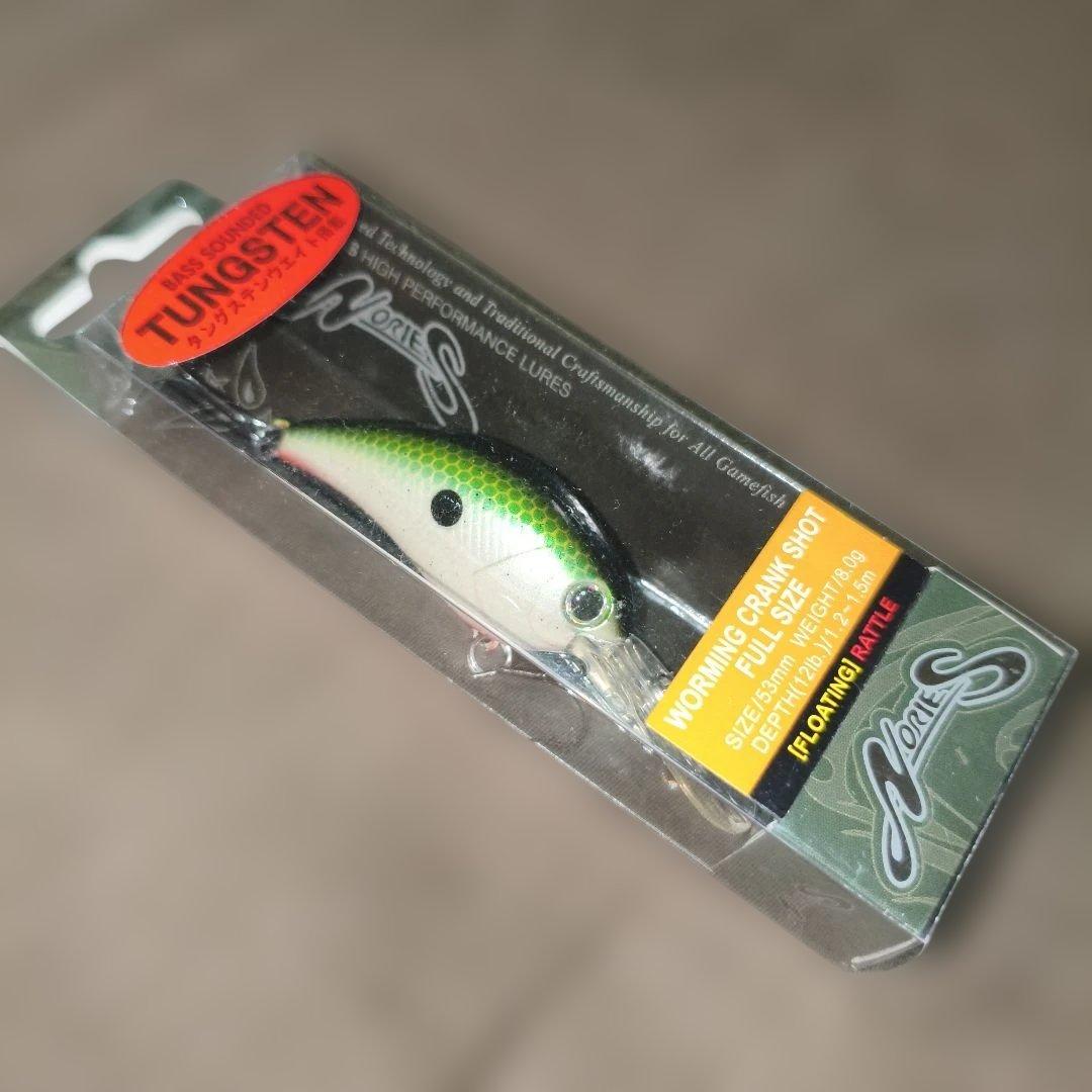 ルアー・フライ Nories WORMING CRANK SHOT 53mm 8.0g