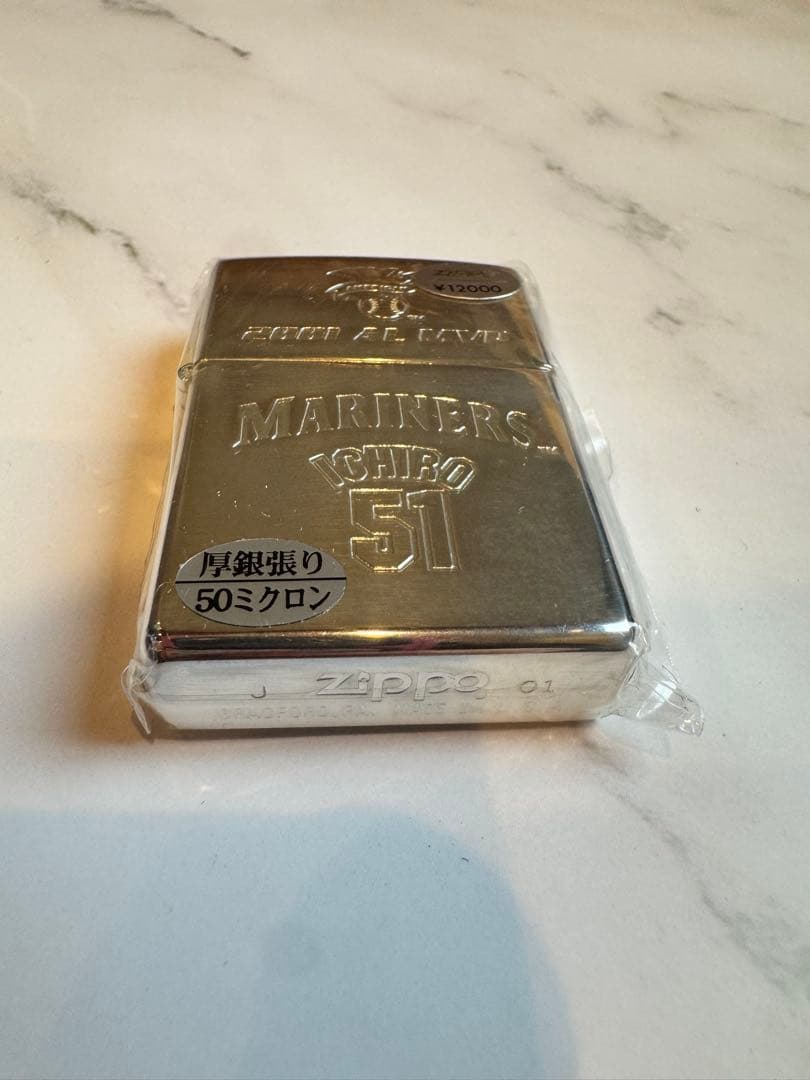 【激レア 新品】ZIPPO イチロー ICHIRO 2001 MVP 記念モデル