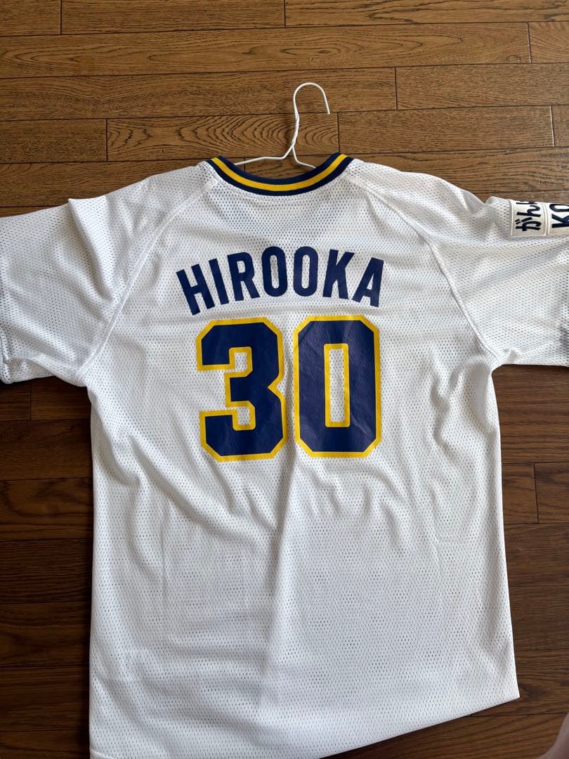 廣岡大志選手 ユニホーム ブルーウェーブ限定 Lサイズ オリックス・バファローズ