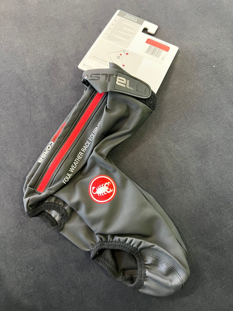 castelli PIOGGIA 3 SHOECOVER Lサイズ　未使用