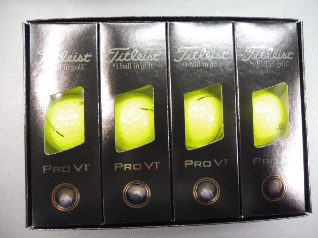 タイトリスト　PRO　V1　2026 イエロー　2ダース　未使用品