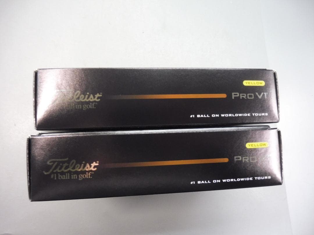 タイトリスト　PRO　V1　2026 イエロー　2ダース　未使用品