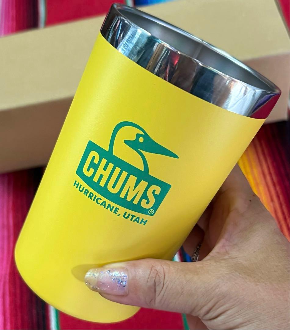 新品　CHUMS キャンパー　ステンレスタンブラー　チャムス ys