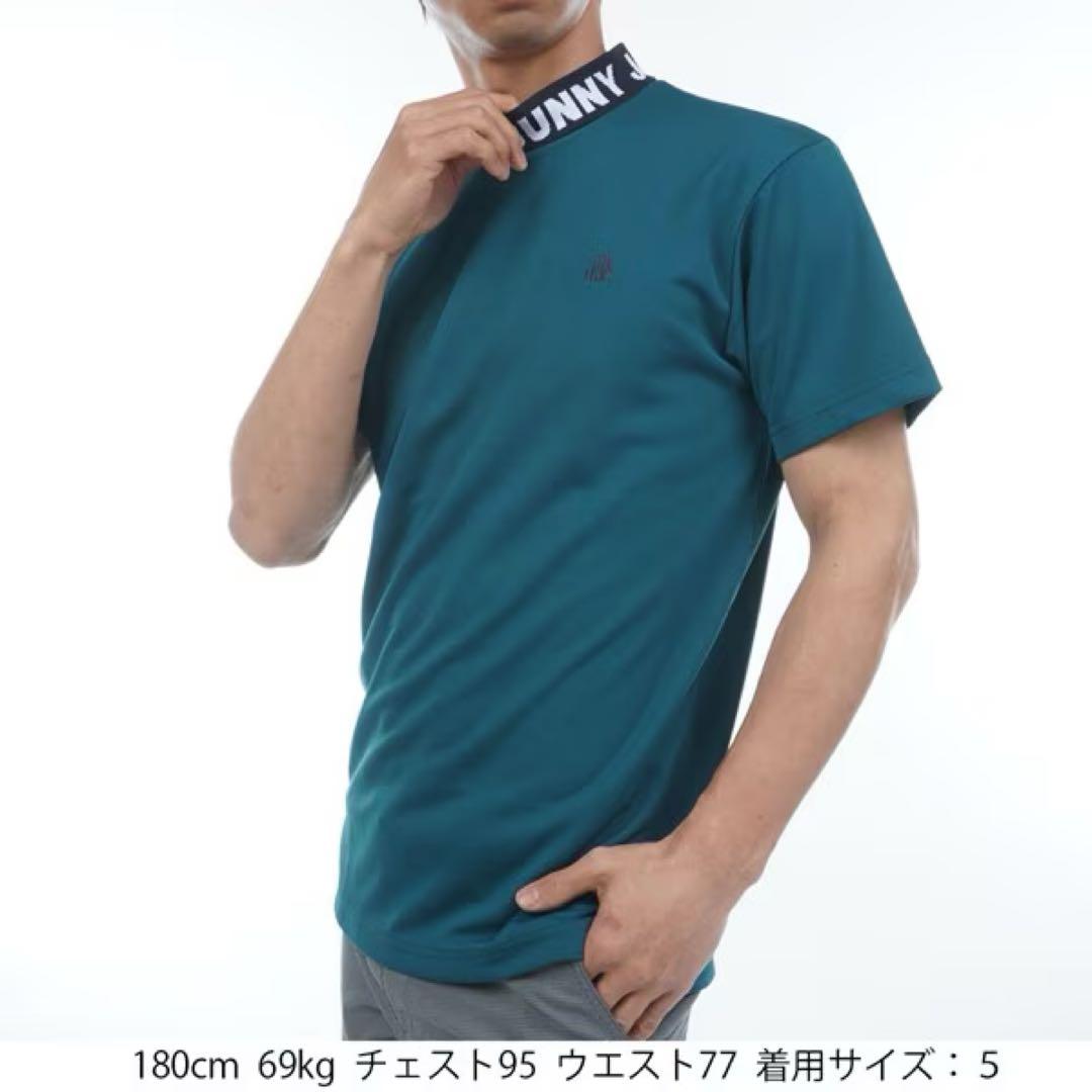 【新品】ジャックバニー／ハイネック／モックネック／半袖