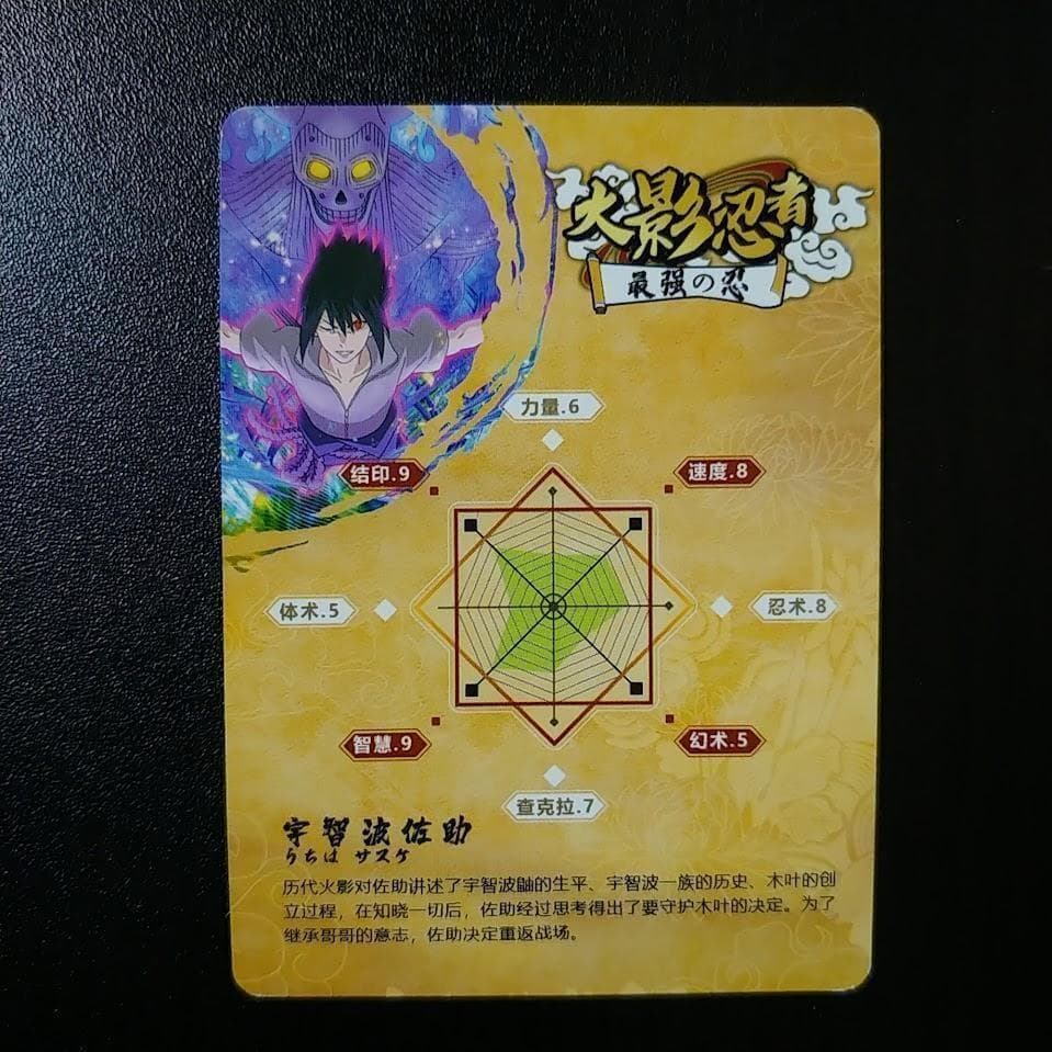 【希少】 NARUTO ナルト うちは サスケ