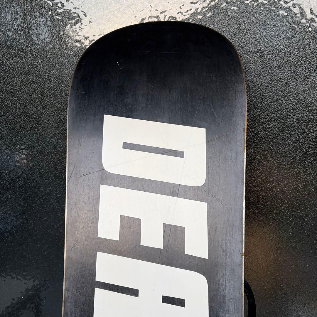 DEATH LABEL スノーボード 黒　137cm