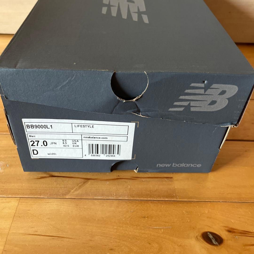 新品未使用　ニューバランス BB9000L1 27.0