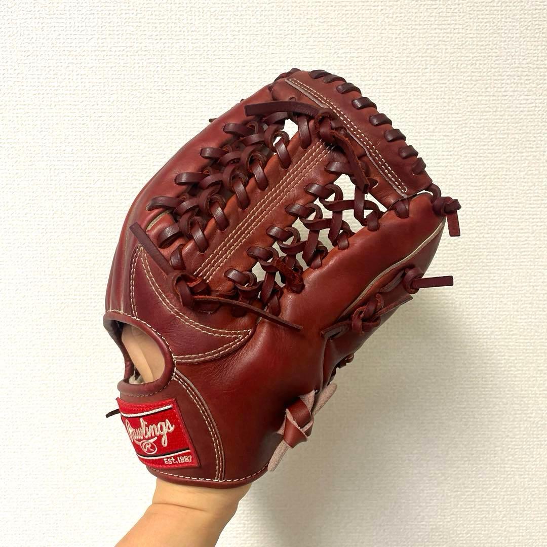 120 ローリングス 美品 即戦力 硬式 外野手用グローブ