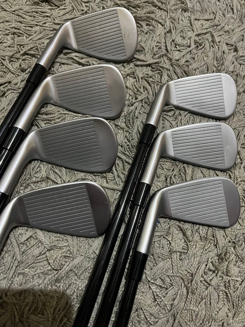 【美品】TaylorMade P770 2023 アイアン7本セット 4-P