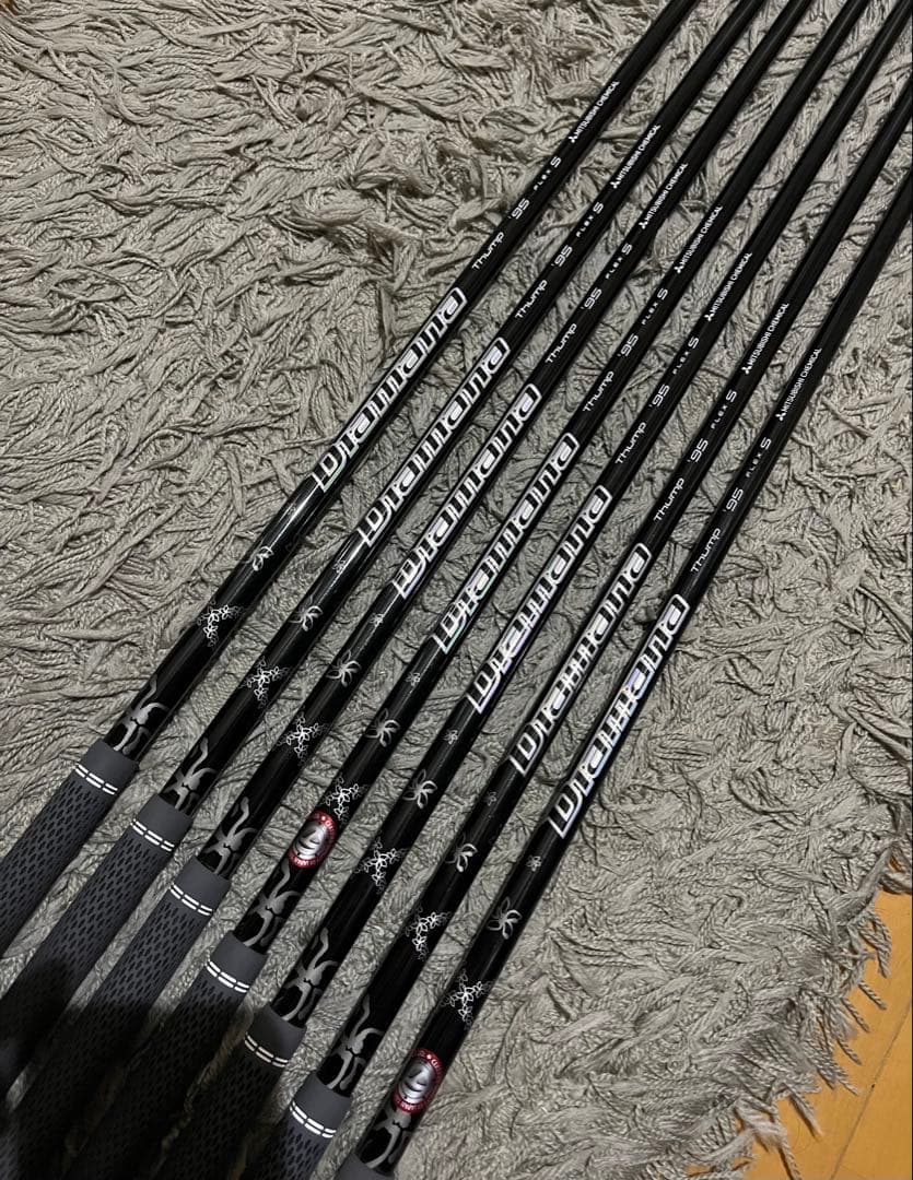 【美品】TaylorMade P770 2023 アイアン7本セット 4-P