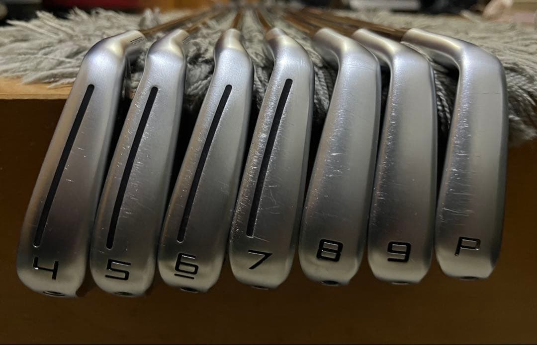【美品】TaylorMade P770 2023 アイアン7本セット 4-P