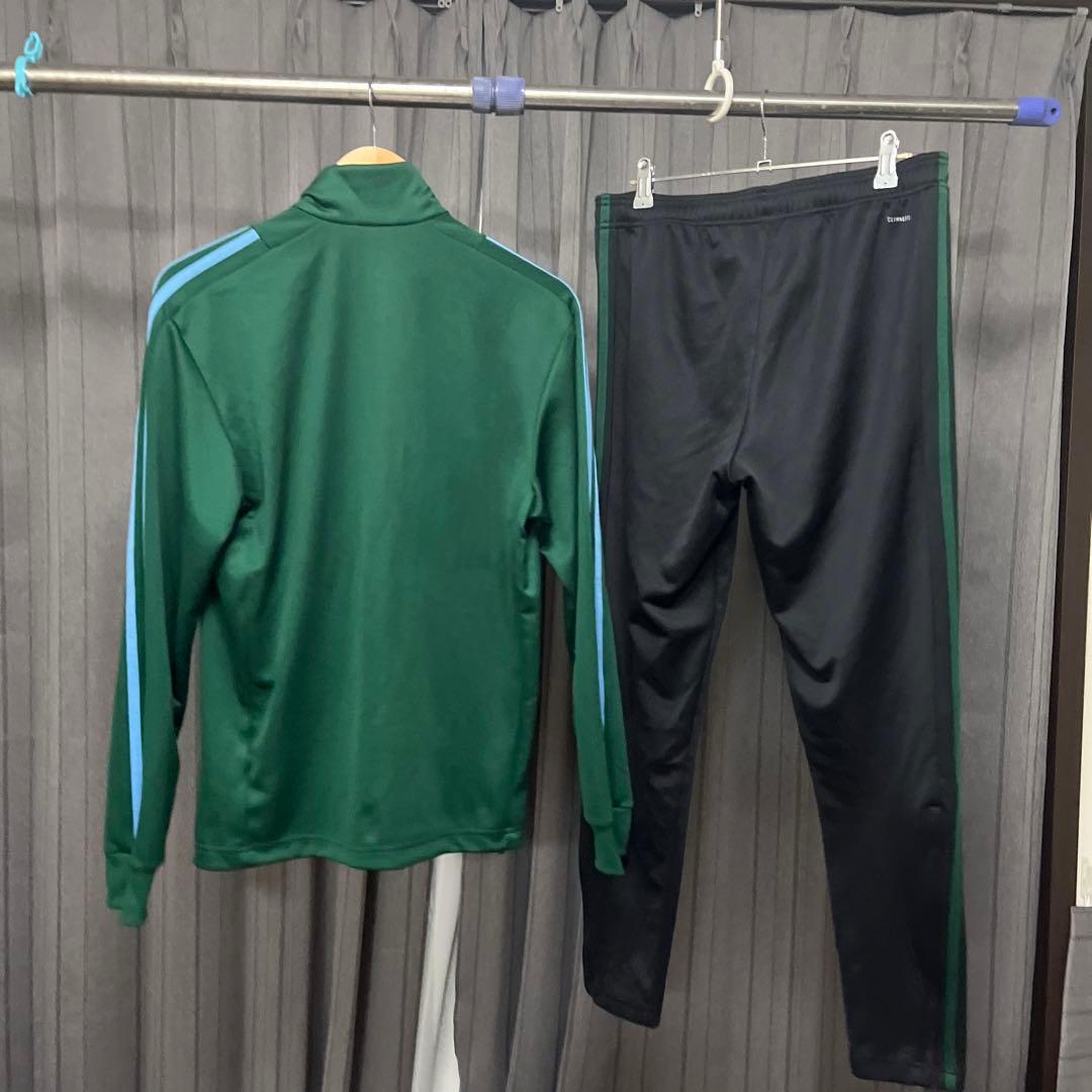 adidas ユニコーン　ジャージ上下セット Lサイズ グリーン