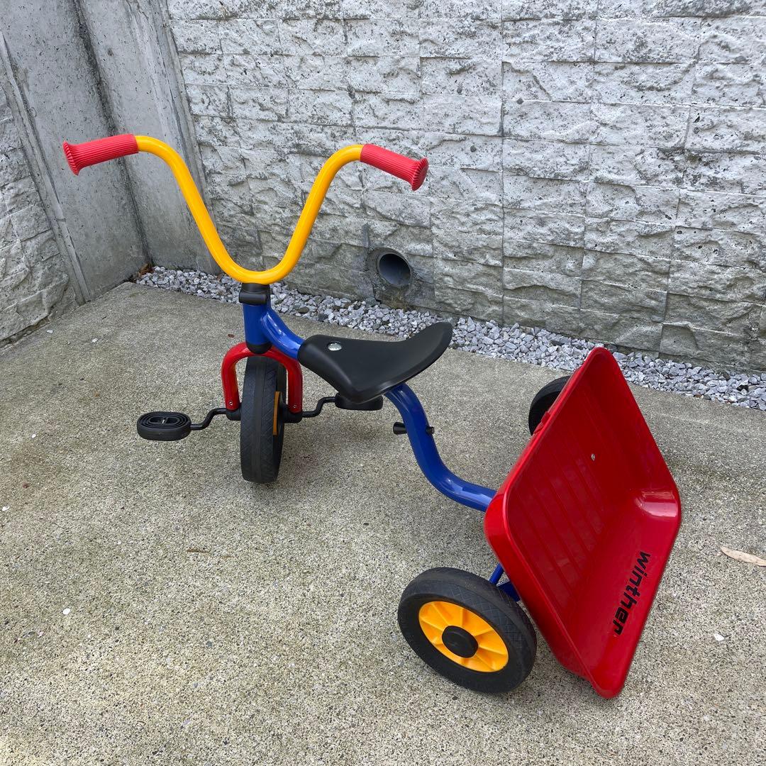 ウィンザー ボーネルンド ペリカン三輪車winther 荷台付き
