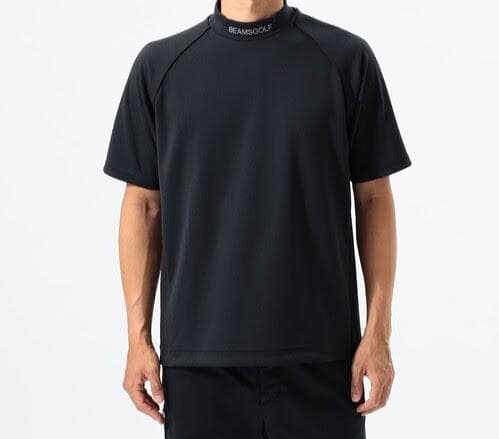 BEAMS GOLF ビームスゴルフ ラグランスリーブ モックネック シャツ